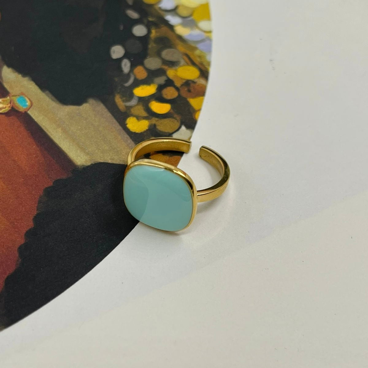 Anillo Cuadro Ligero