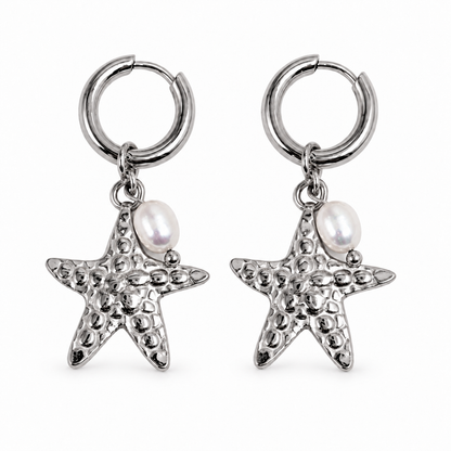 Arracada Estrella y Perla