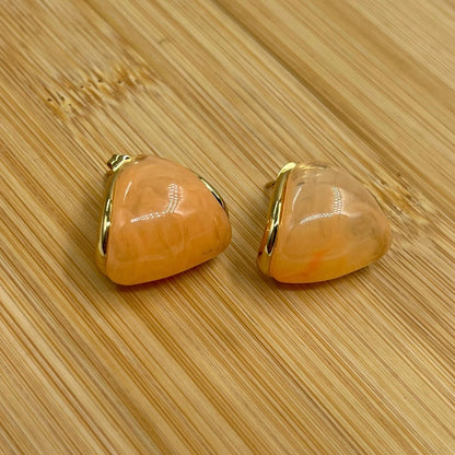 Aretes Triángulo acrílico