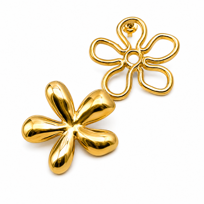 Aretes Flor