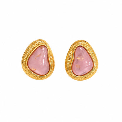Aretes Acrílico Acero