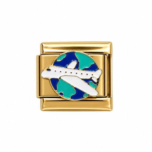 Charm dorado worldwide