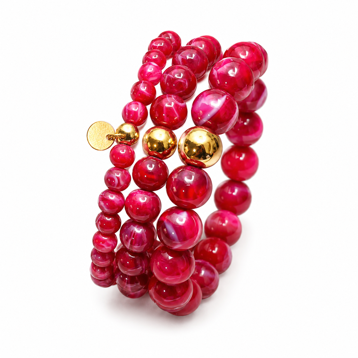 Pulsera trío bolas