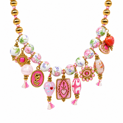 Collar Artesanal con Dijes