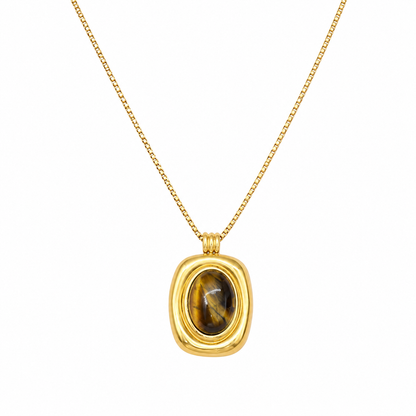 Collar Óvalo acero