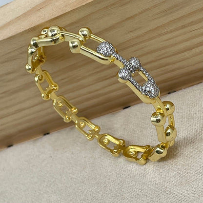 Brazalete Tiffa Bicolor Grande