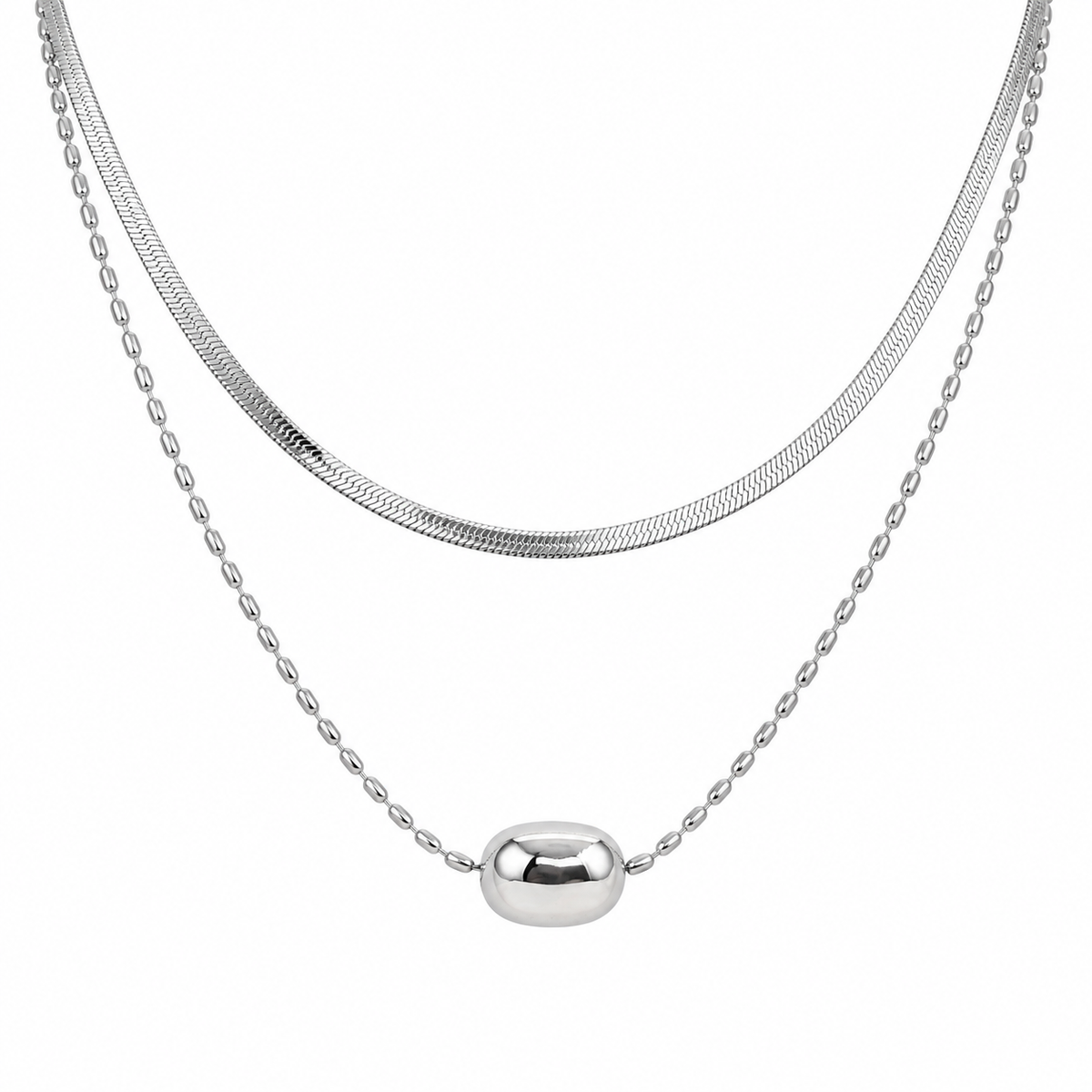 Collar Doble Bola