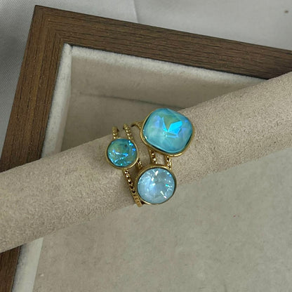 Anillo Cristales
