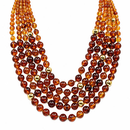 Collar Capas Acrílico