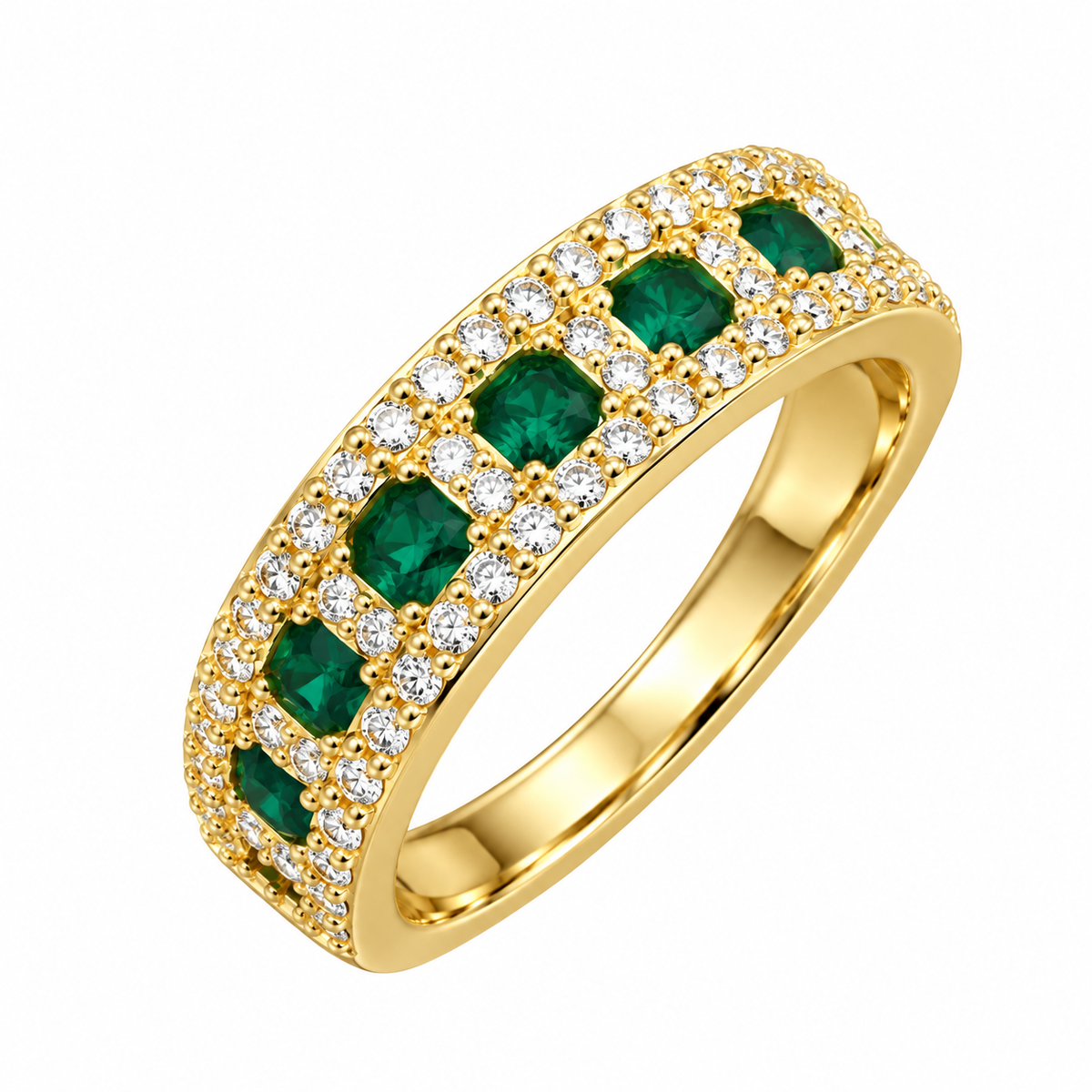 Anillo con Zirconias