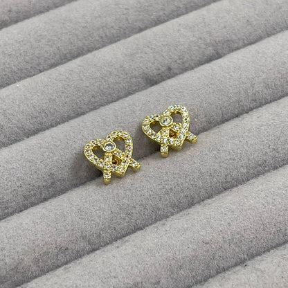 Aretes Poste Pretzel mini 🥨