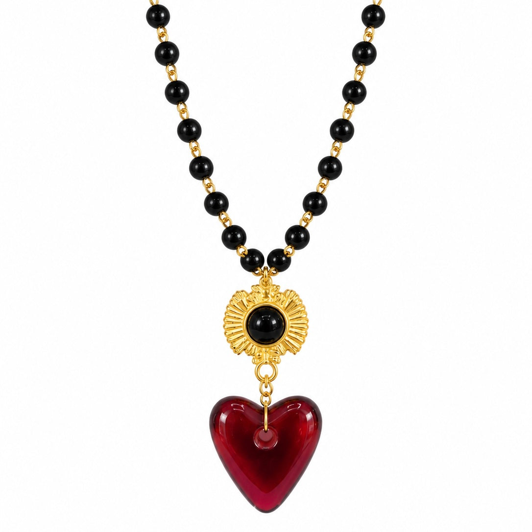 Collar Acrílico Corazón