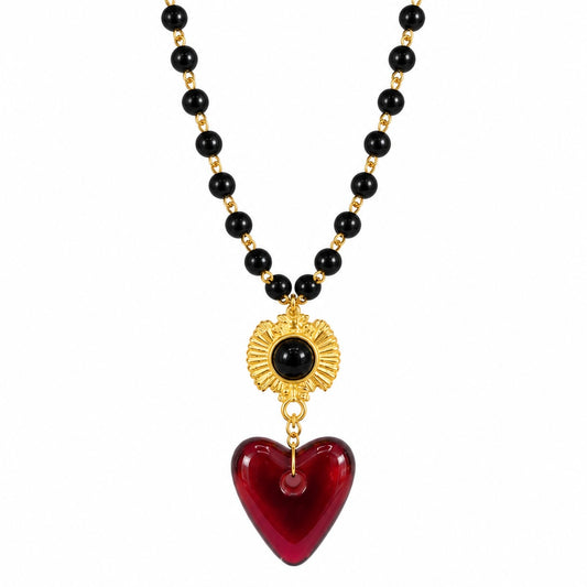 Collar Acrílico Corazón
