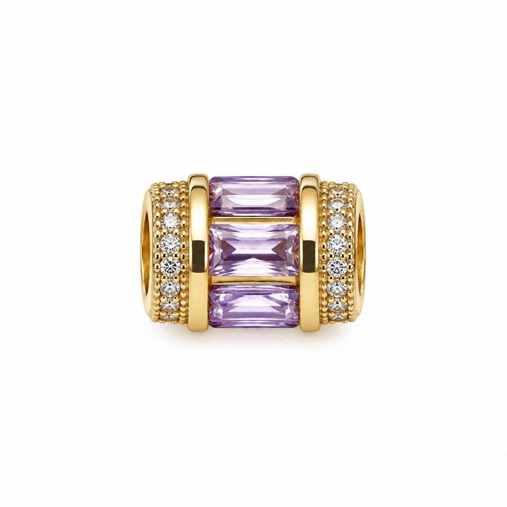 Dije Charm Cristal y Zirconias