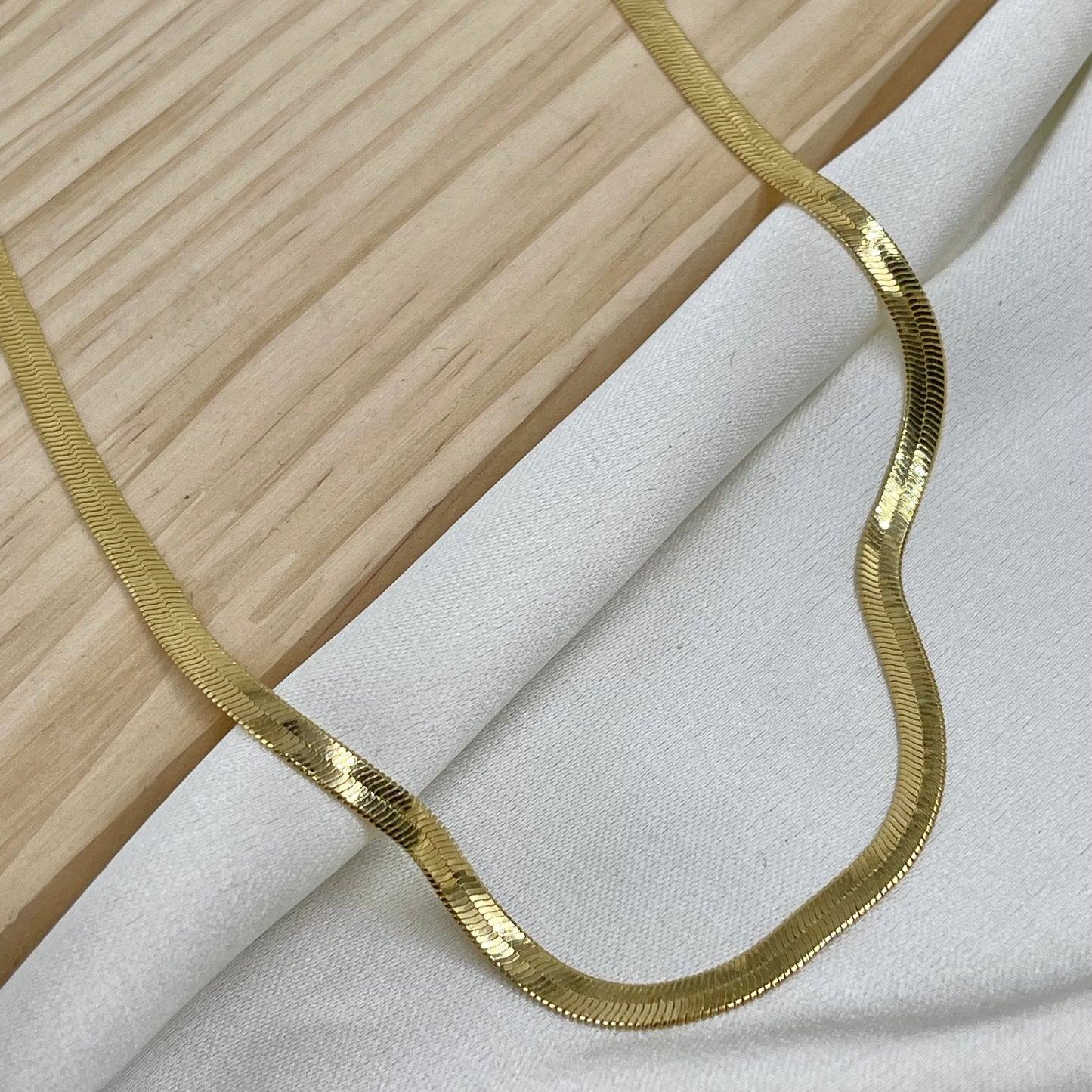 Cadena Serpiente Delgado