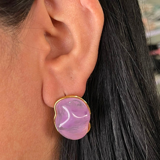 Aretes Irregular Uva