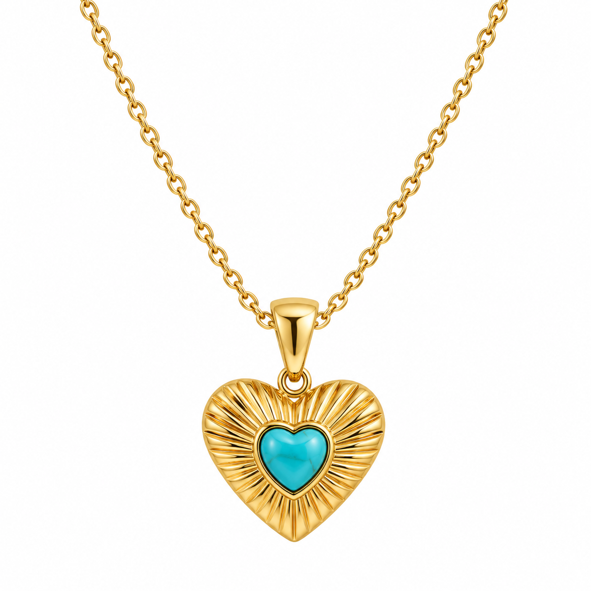 Collar Corazón Acero