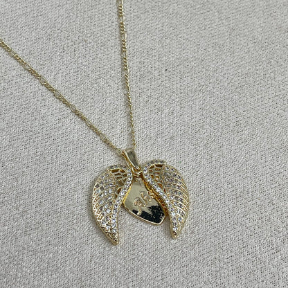 Collar Alas Corazón