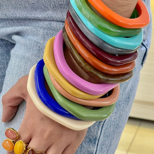 Pulsera Acrílica delgada