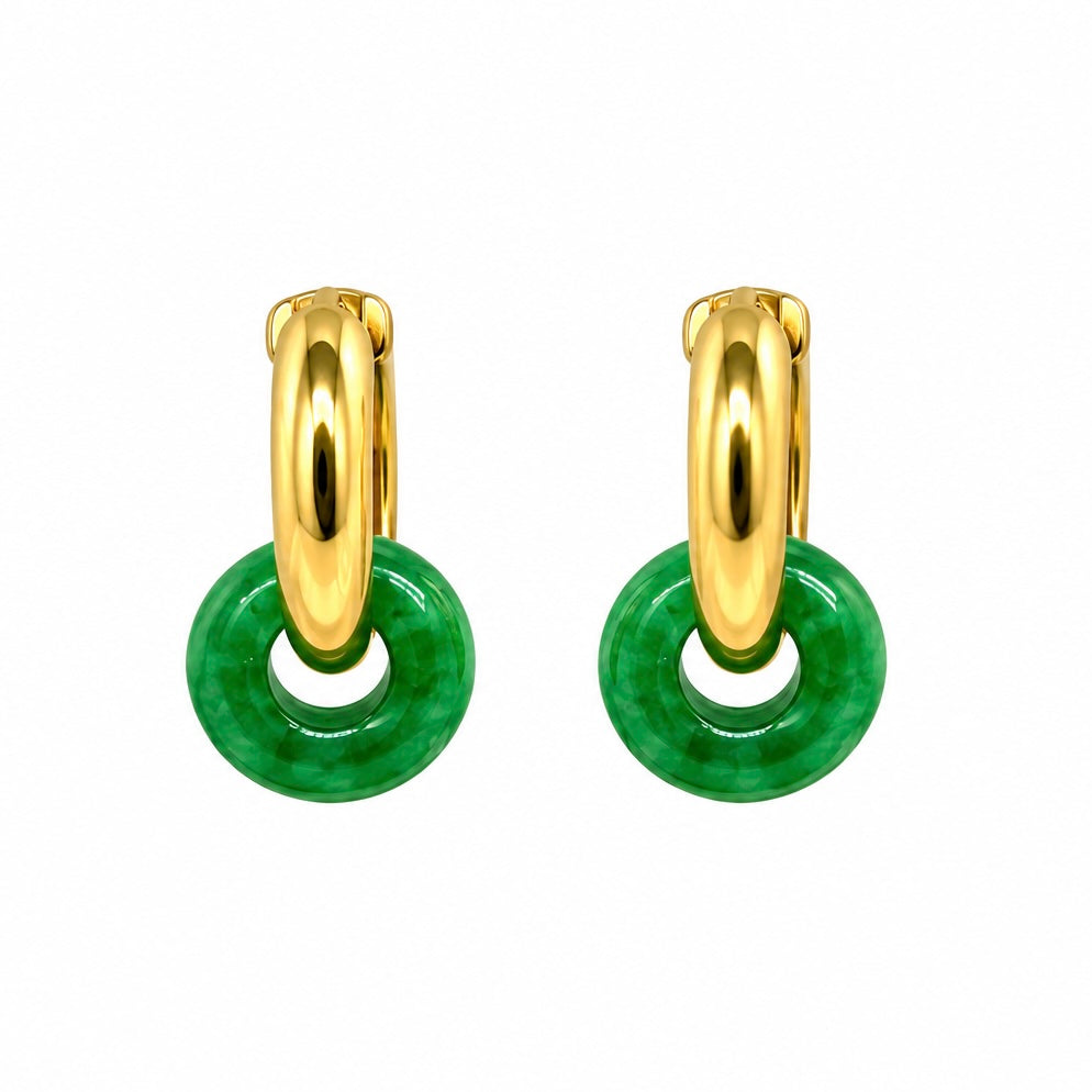 Aretes Quitapón Piedra Natural