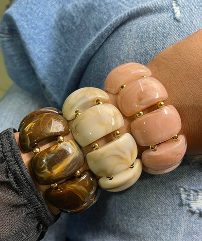 Pulsera Óvalos Redondo