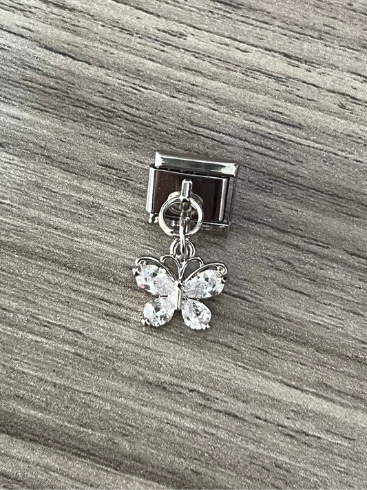 CHARM Mariposa Colgante con Zirconia 🦋