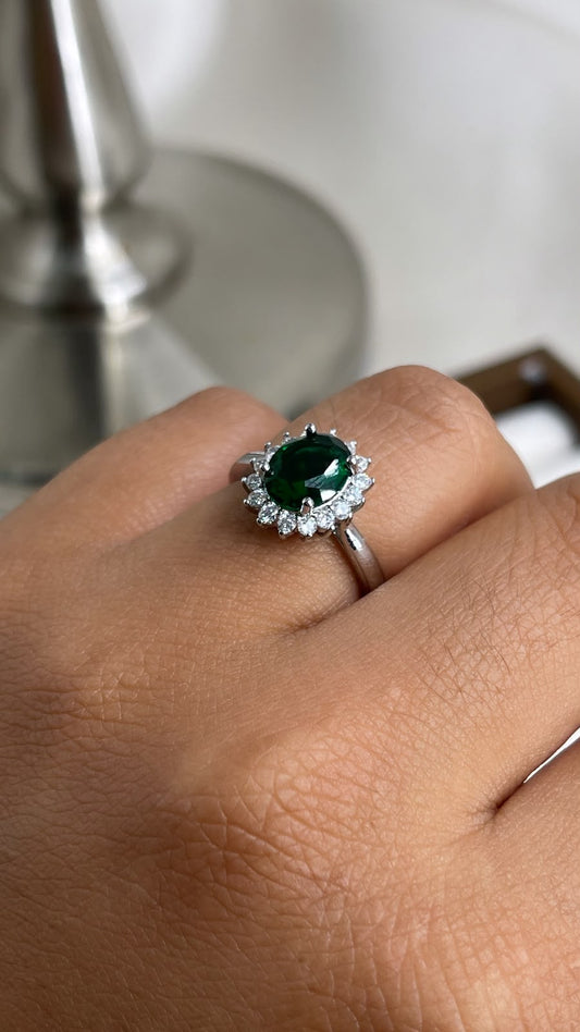 Anillo Lady di verde