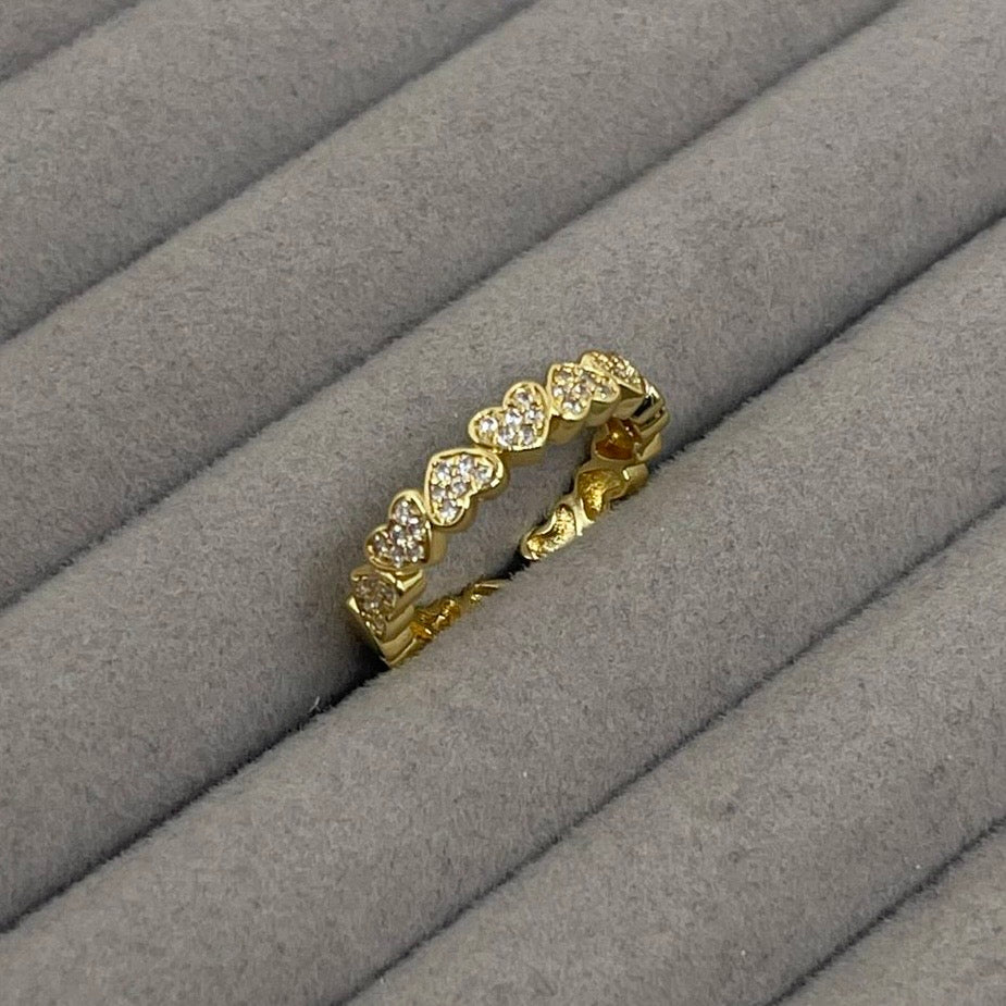 Anillo Corazones