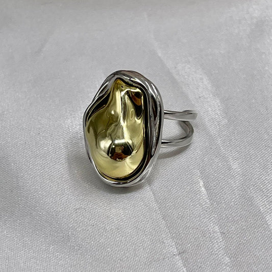 Anillo Bola Bicolor
