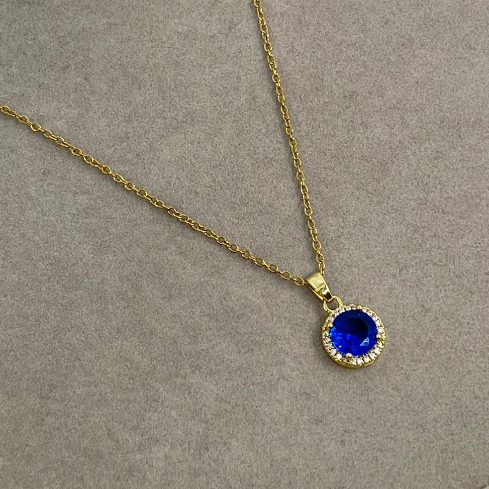 Collar dije círculo