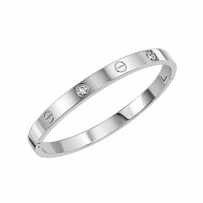 Brazalete Tipo Cartier con Zirconias