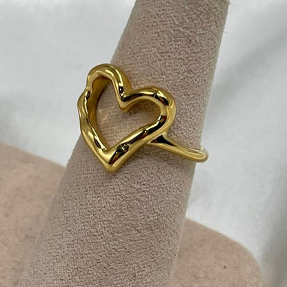 Anillo Silueta Corazón