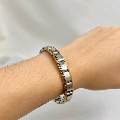 Pulsera Italiana Bicolor