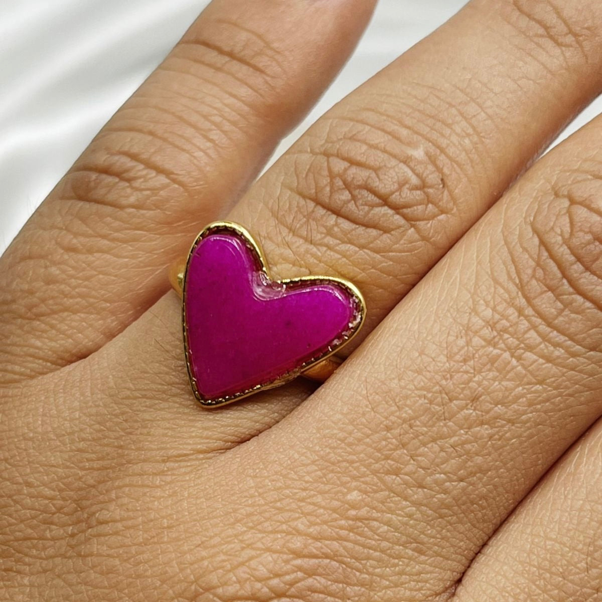 Anillo Corazón Fiusha