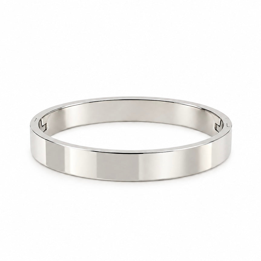 Brazalete Liso Acero