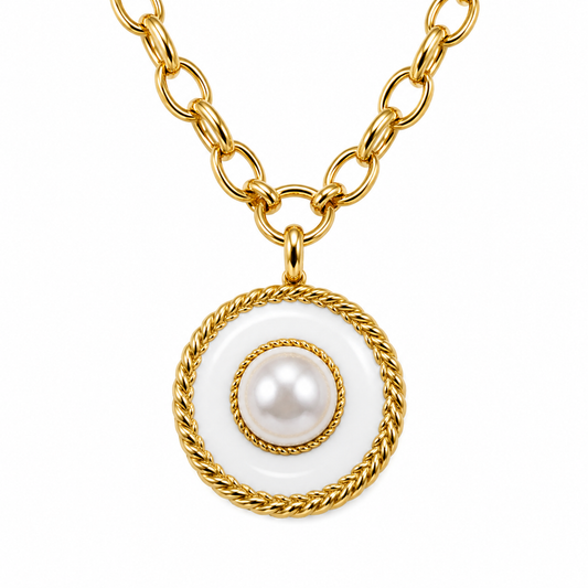 Collar Redondo Perla