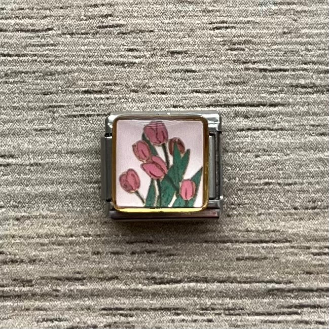 CHARM Tulipanes rosas