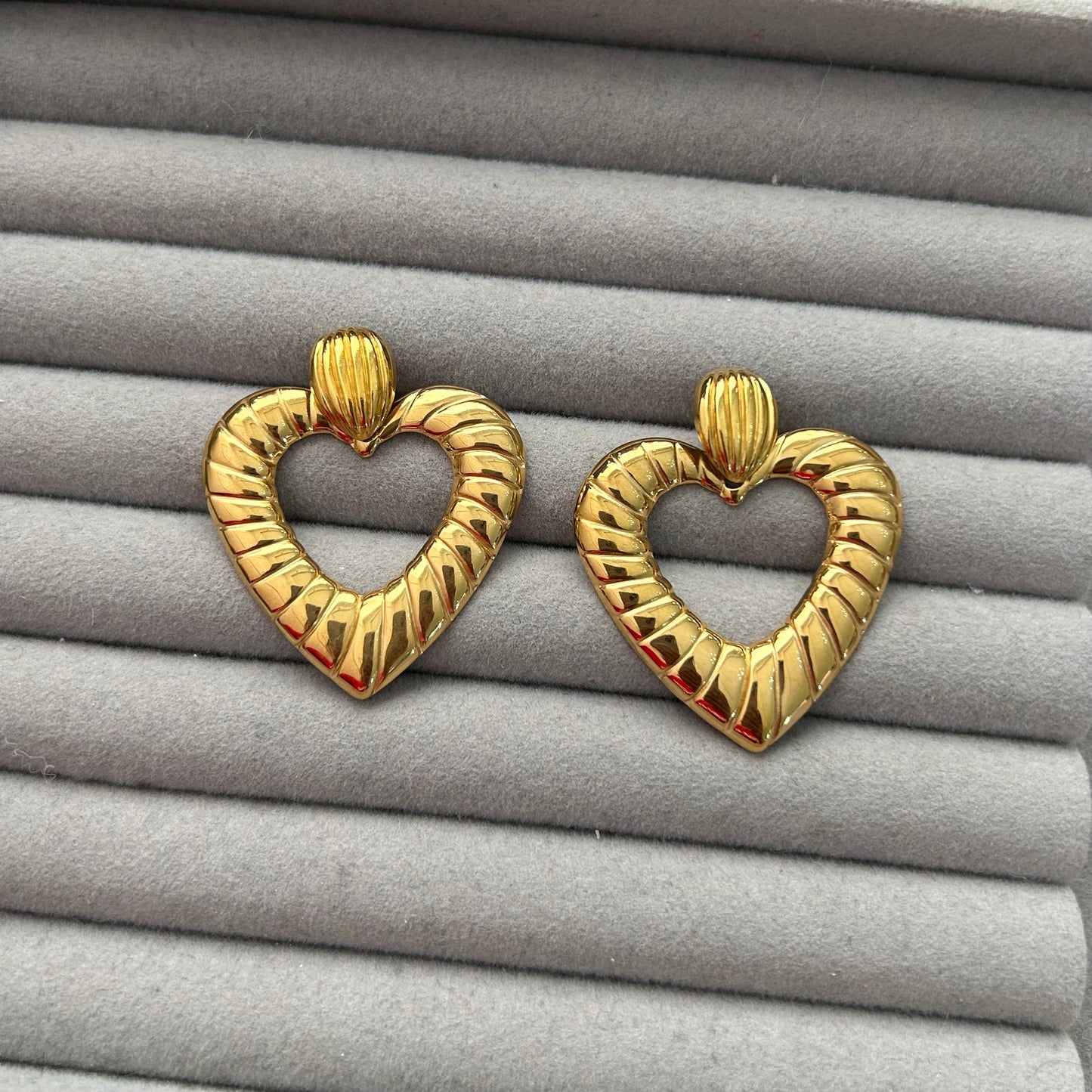 Aretes Corazón