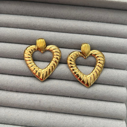 Aretes Corazón