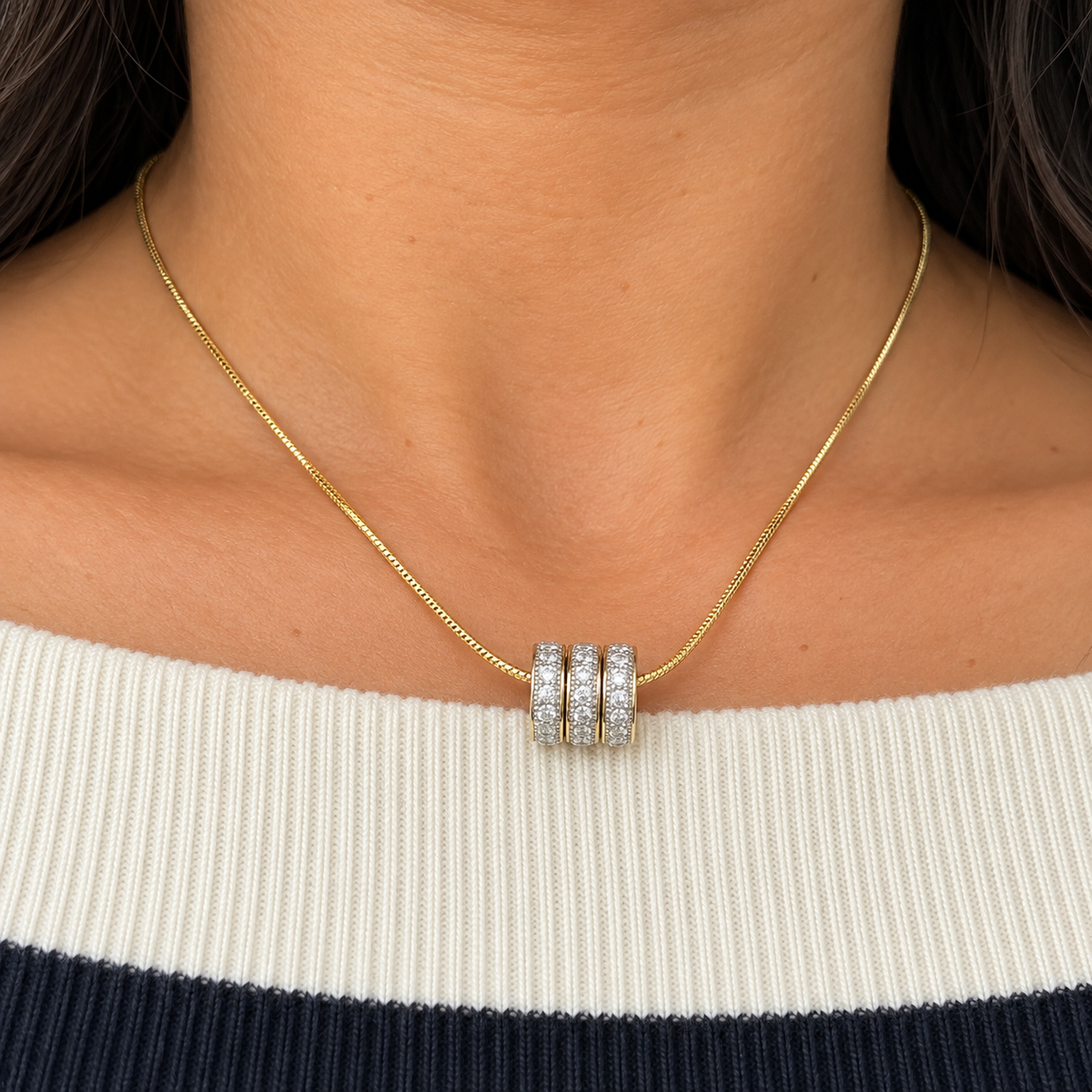 Cadena Engranes con Zirconias