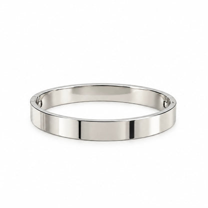 Brazalete Liso Acero