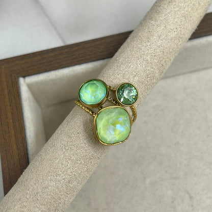 Anillo Cristales
