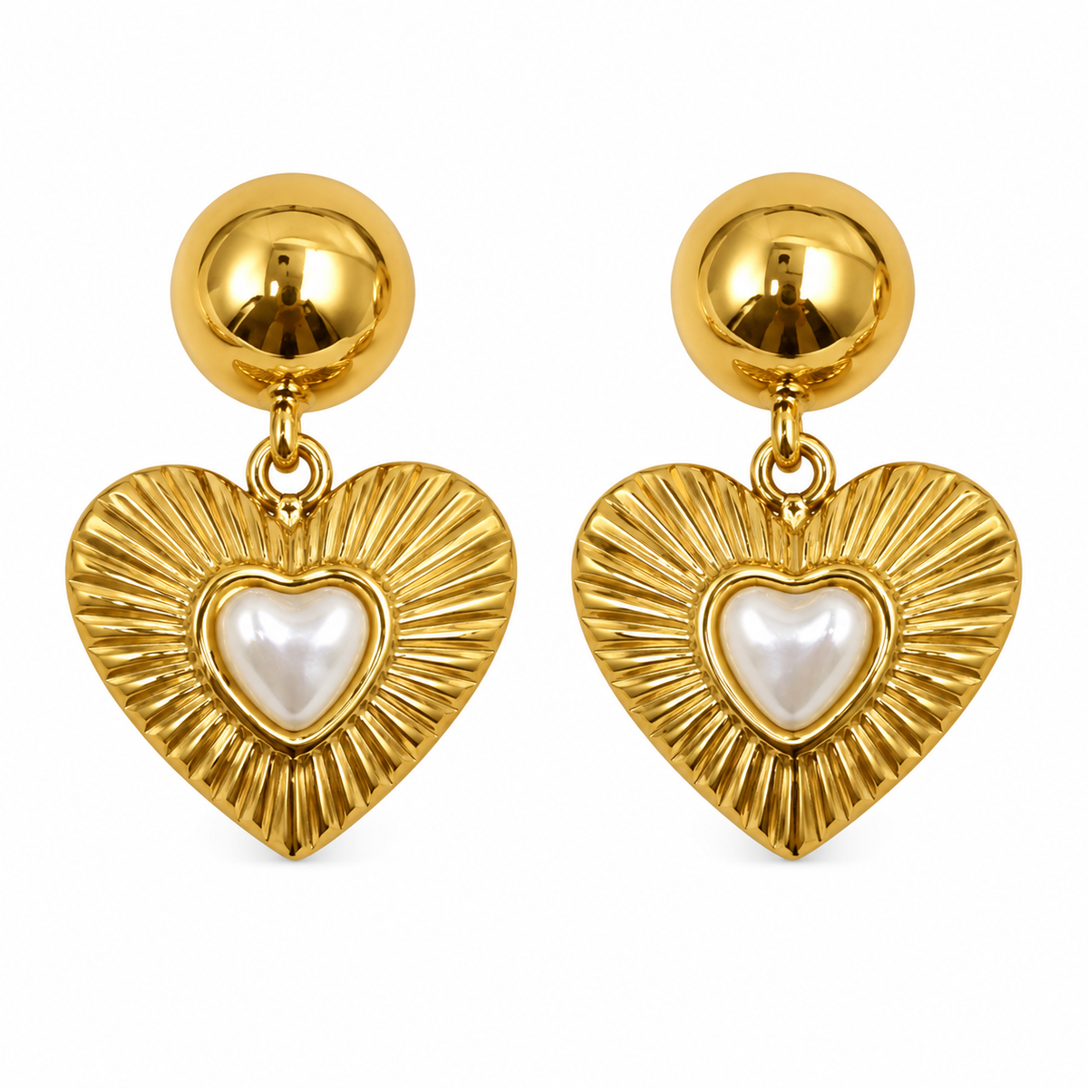 Aretes Corazón
