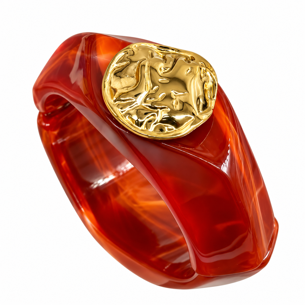 Brazalete Acrílico Óvalo