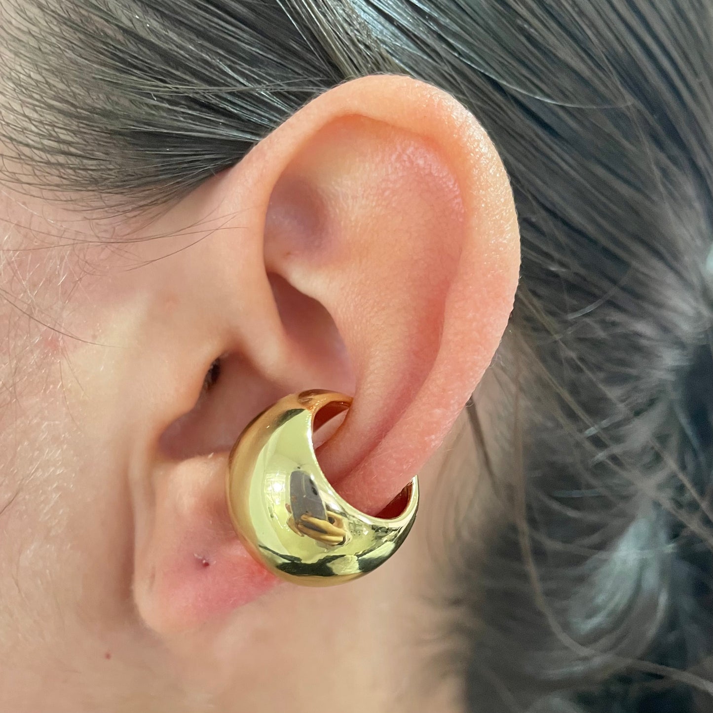 Earcuff Chunky gold