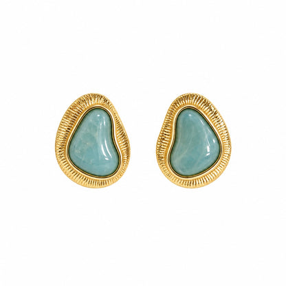 Aretes Acrílico Acero