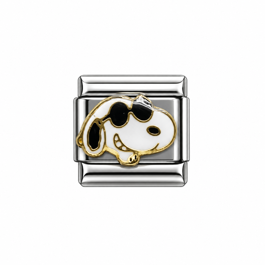 CHARM Snoppy con Lentes