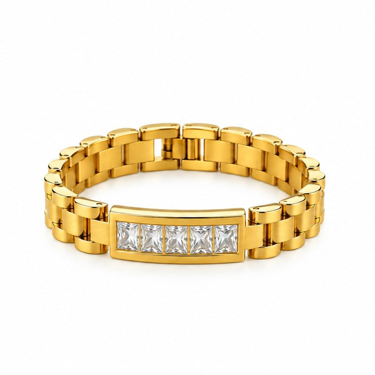 Pulsera Rolex Zirconias