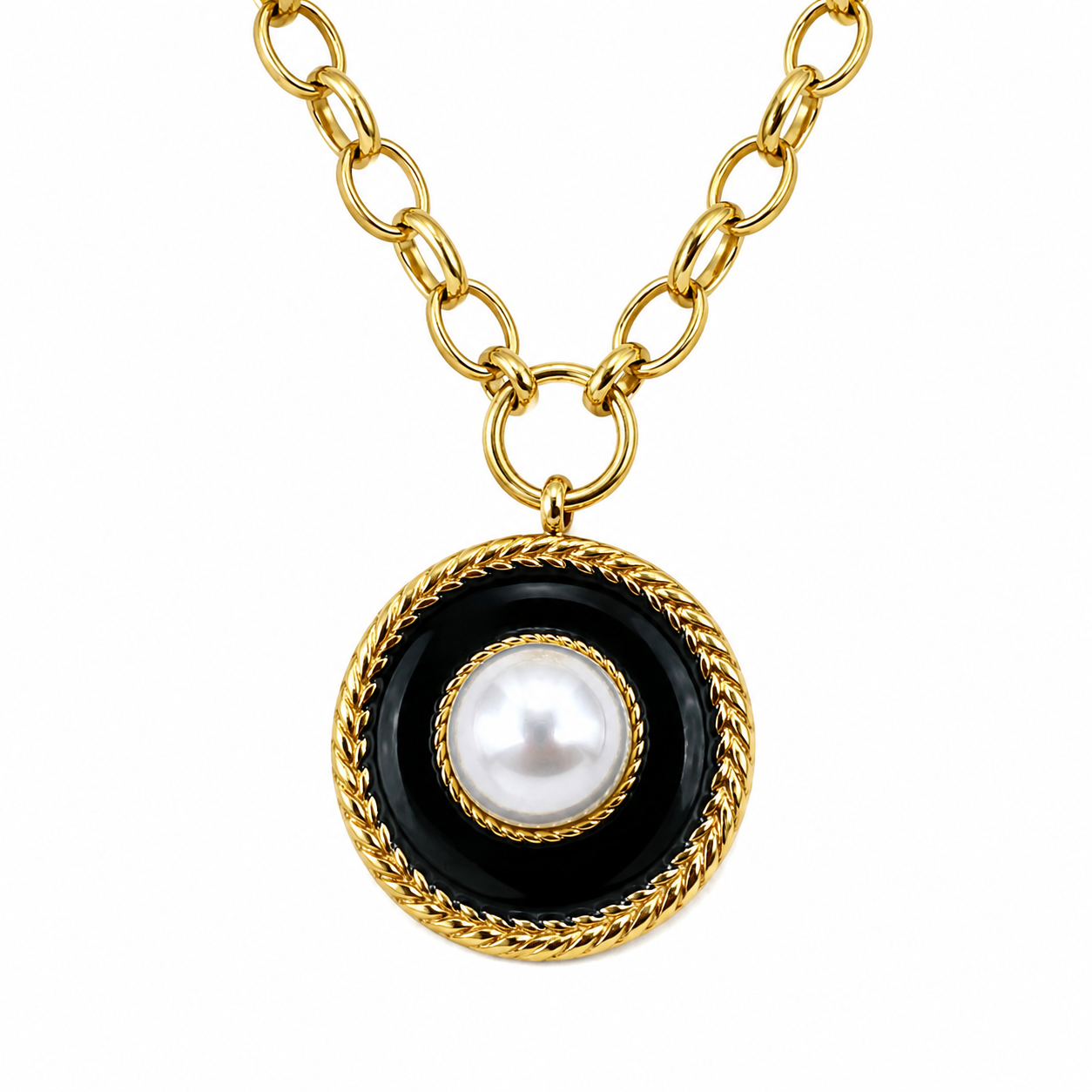 Collar Redondo Perla