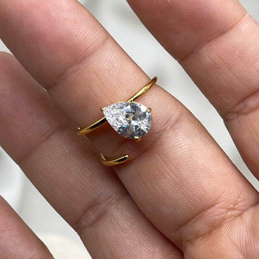 Anillo Delgado Gota
